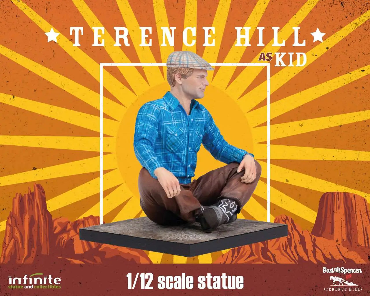 Terence Hill as Kid 1/12 Figure - Detailed PVC Collector's Figure