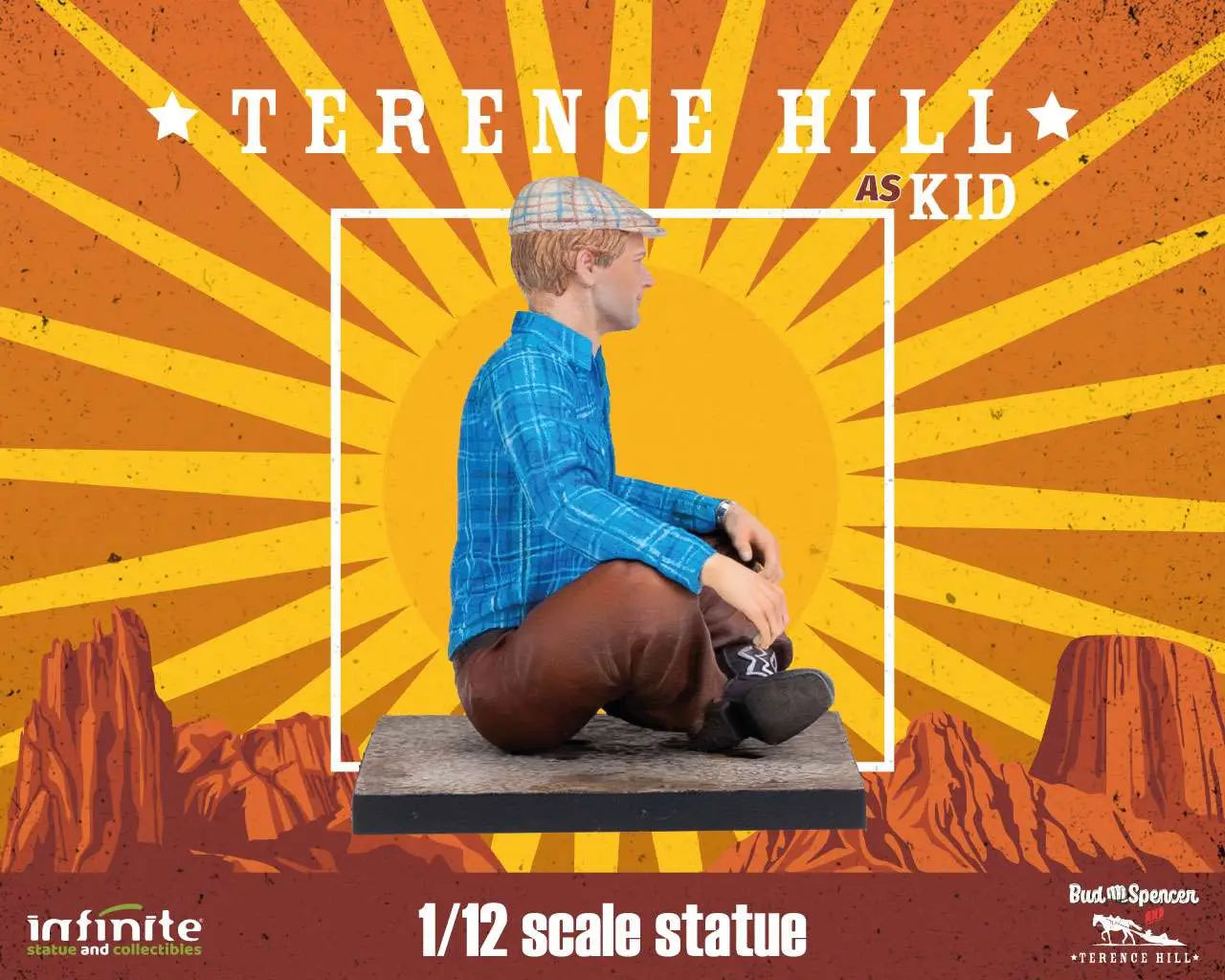 Terence Hill as Kid 1/12 Figure - Detailed PVC Collector's Figure