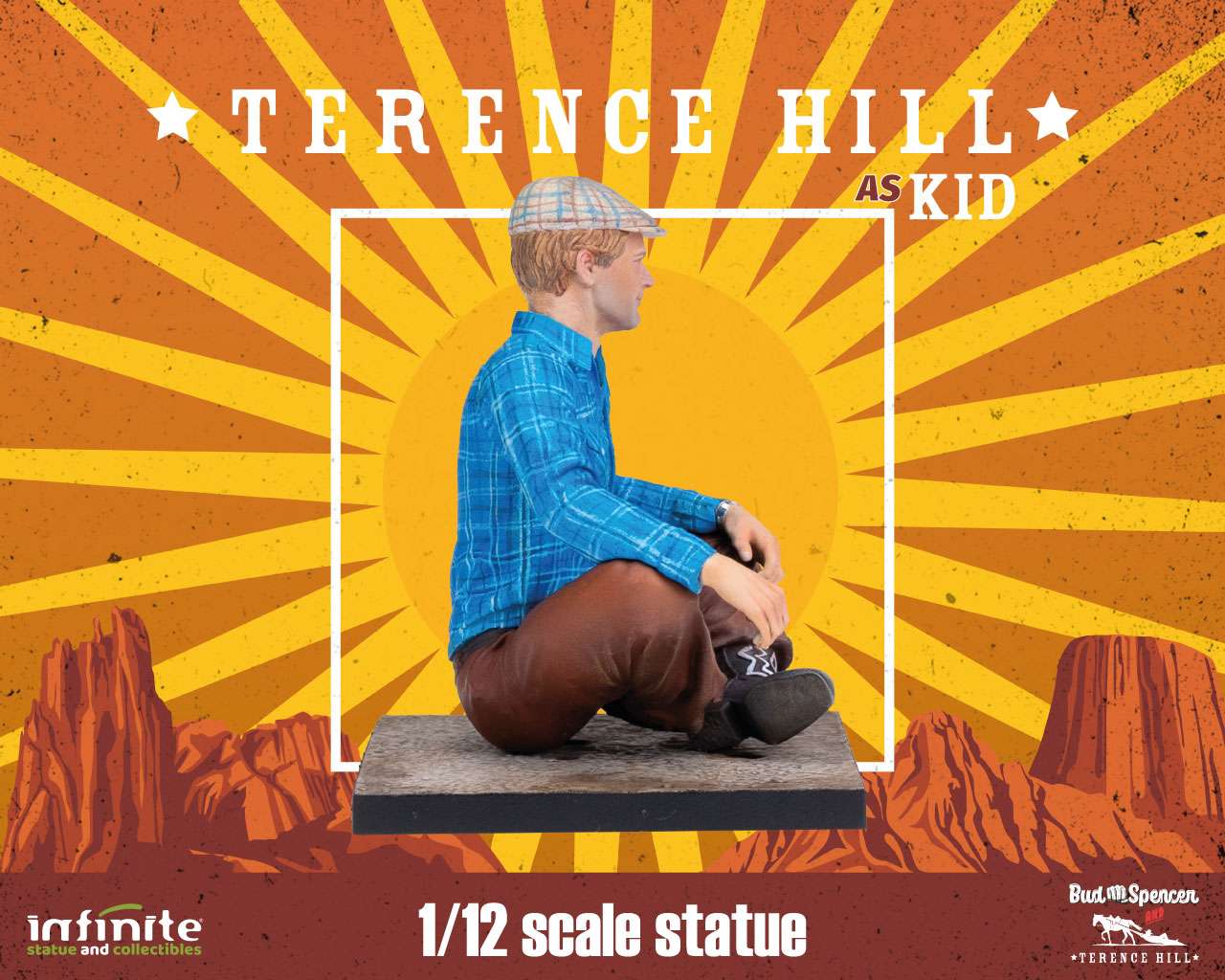 Terence Hill som Kid 1/12 Staty infinite statue