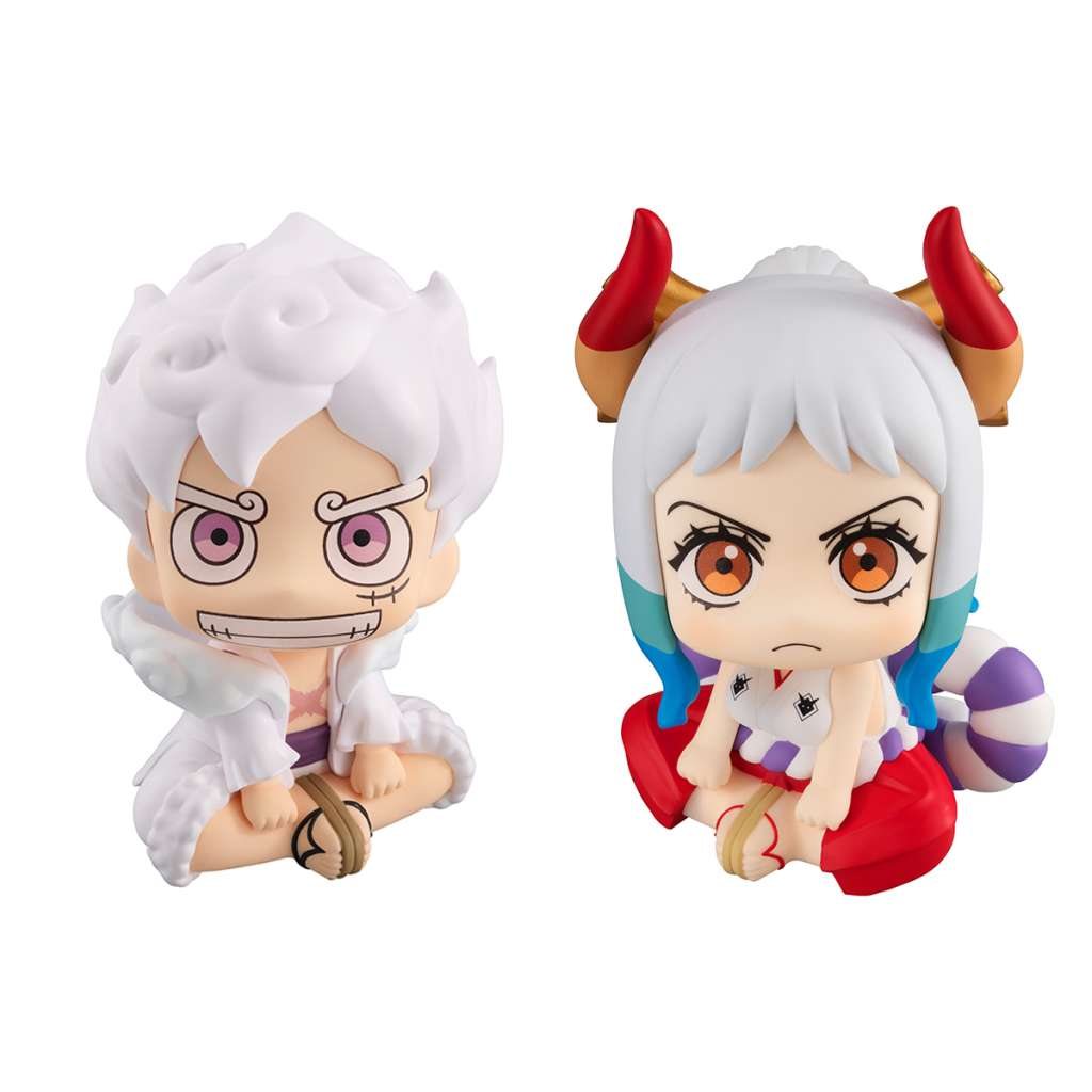 LookUp One Piece Luffy Gear 5th & Yamato Figur megahouse