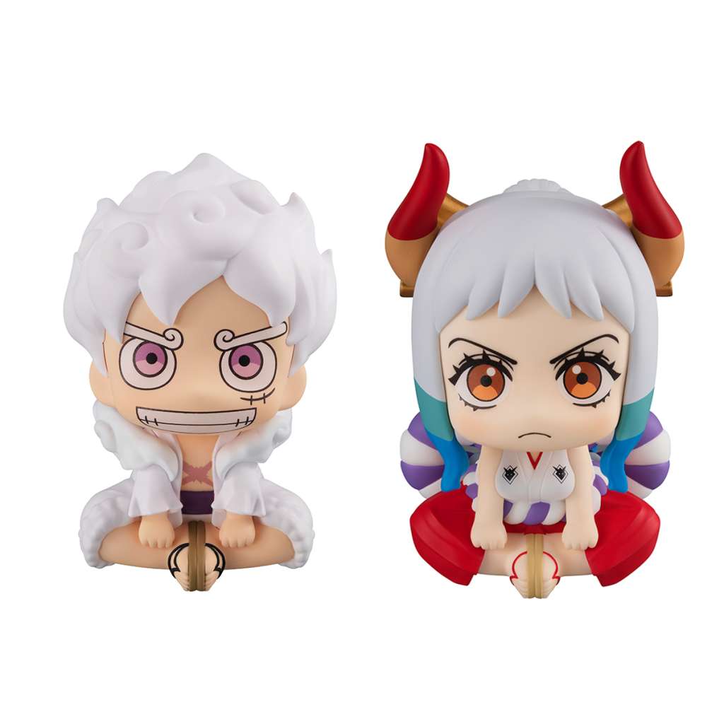 LookUp One Piece Luffy Gear 5th & Yamato Figur megahouse