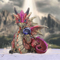 Orb Hoard Red Dragon Figurine - Robotto