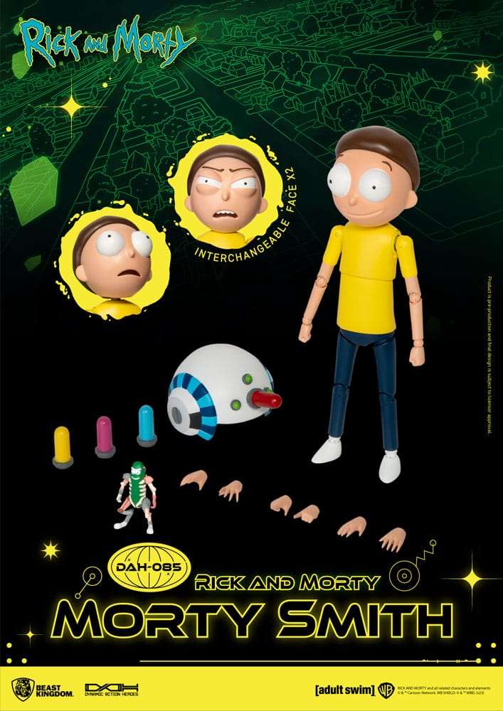 Rick and Morty Morty Smith D.A.H Action Figur beast kingdom