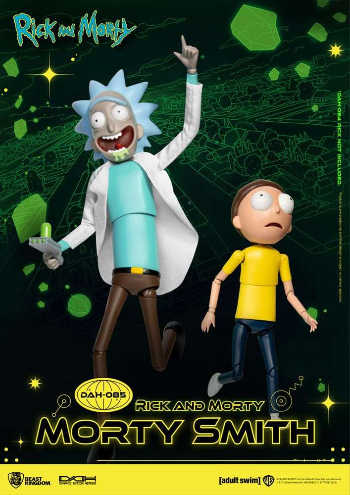Rick and Morty Morty Smith D.A.H Action Figur beast kingdom