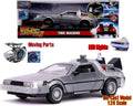 Back to the Future Part 2 - DeLorean DMC-12 1:24 Die-Cast Modell jada toys