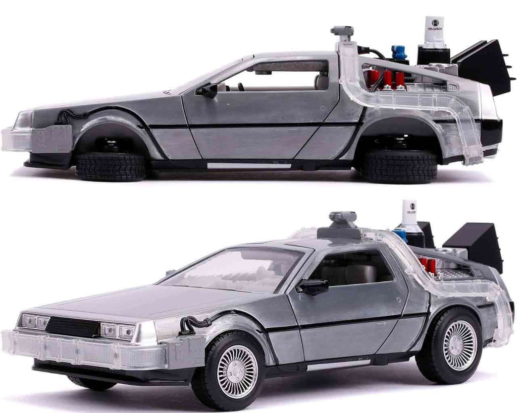 Back to the Future Part 2 - DeLorean DMC-12 1:24 Die-Cast Modell jada toys