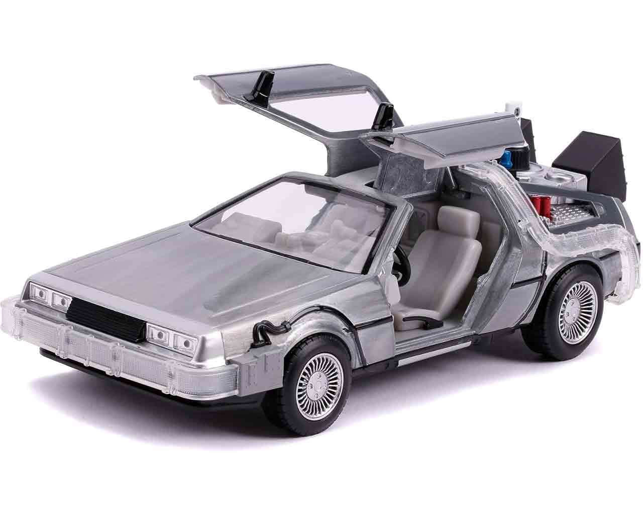 Back to the Future Part 2 - DeLorean DMC-12 1:24 Die-Cast Modell jada toys
