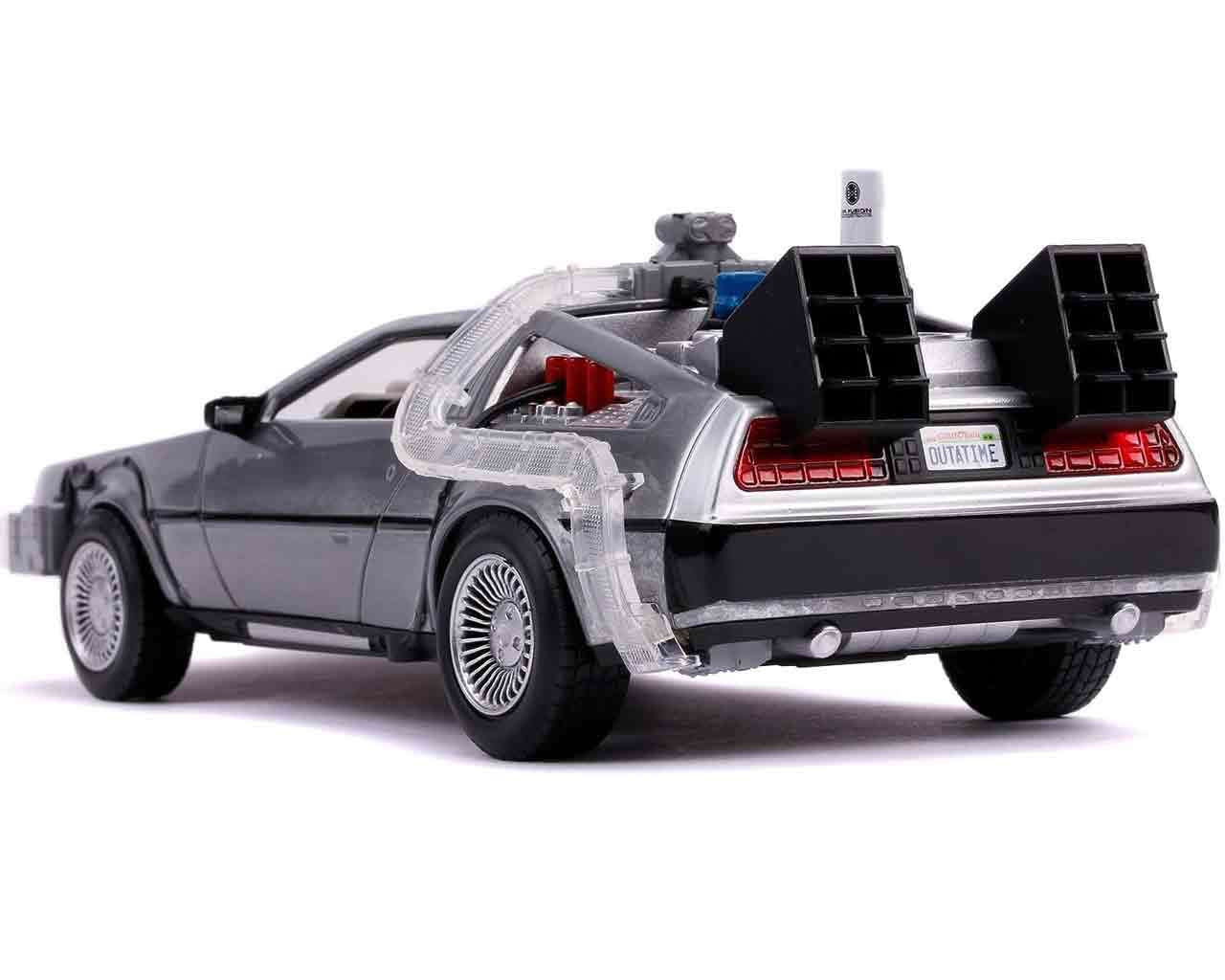 Back to the Future Part 2 - DeLorean DMC-12 1:24 Die-Cast Modell jada toys