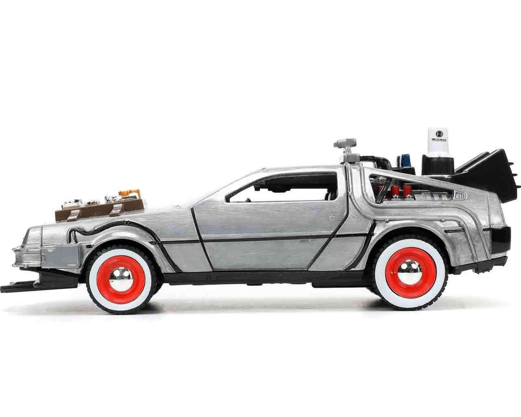 Back to the Future Part 3 - 1982 DeLorean DMC-12 - 1:32 Die-Cast Modell - Robotto
