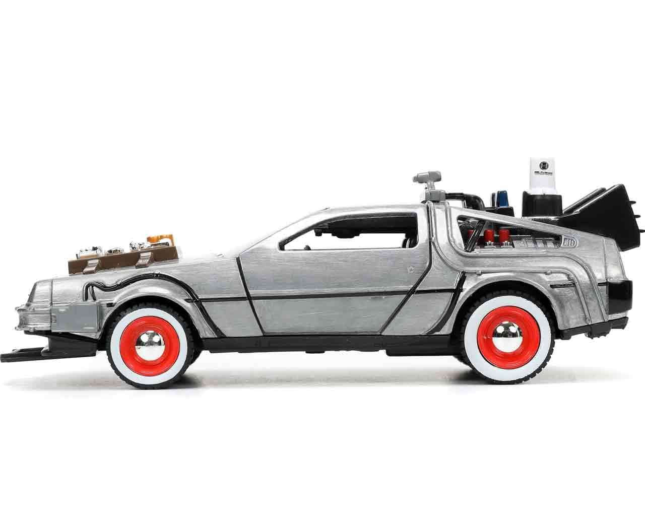 Back to the Future Part 3 - 1982 DeLorean DMC-12 - 1:32 Die-Cast Modell jada toys