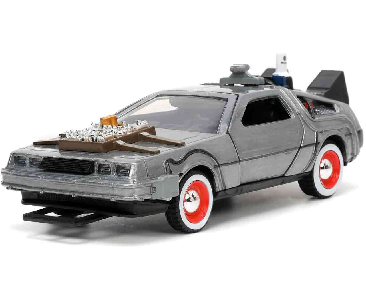 Back to the Future Part 3 - 1982 DeLorean DMC-12 - 1:32 Die-Cast Modell jada toys
