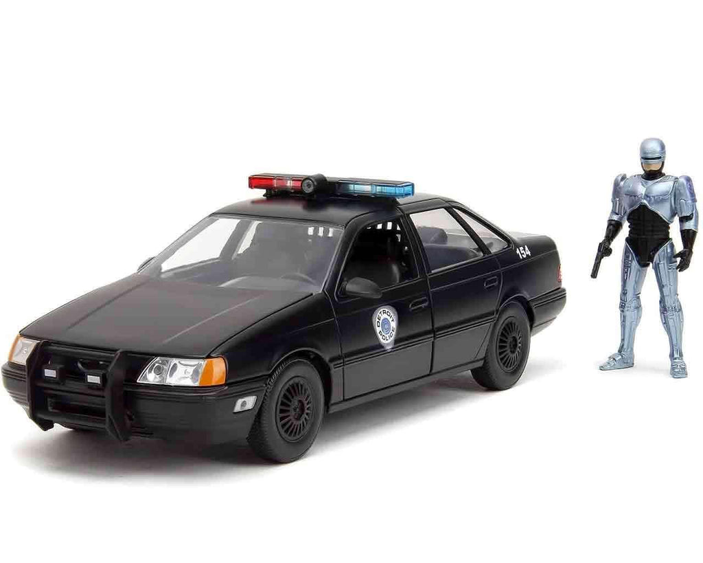 Robocop 1986 - 1986 Ford Taurus med Robocop - 1:24 Die-Cast Modell - Robotto
