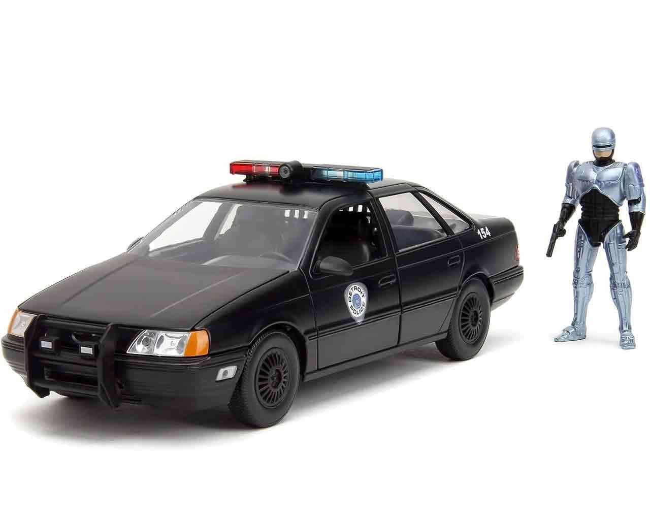Robocop 1986 - 1986 Ford Taurus med Robocop - 1:24 Die-Cast Modell - Robotto
