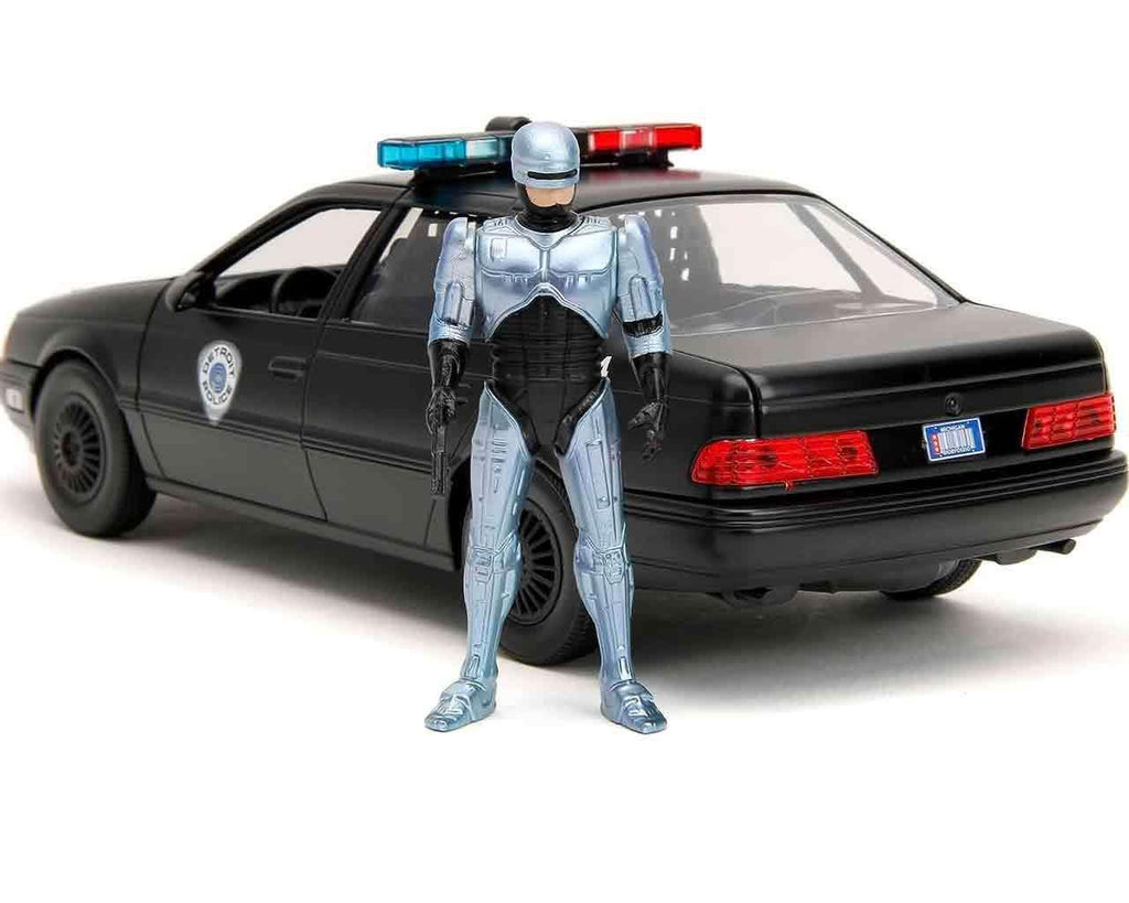 Robocop 1986 - 1986 Ford Taurus med Robocop - 1:24 Die-Cast Modell - Robotto