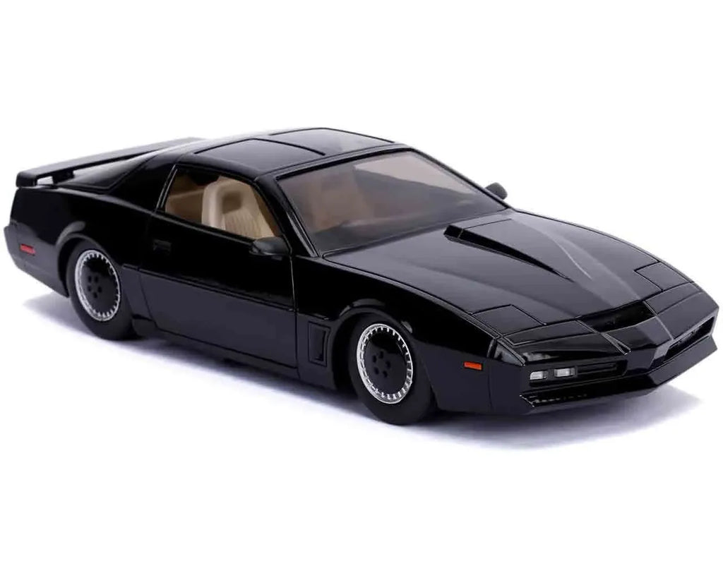 Knight Rider - K.I.T.T. 1982 Pontiac Firebird Trans Am - 1:24 Die-Cast Modell med Ljus - Robotto