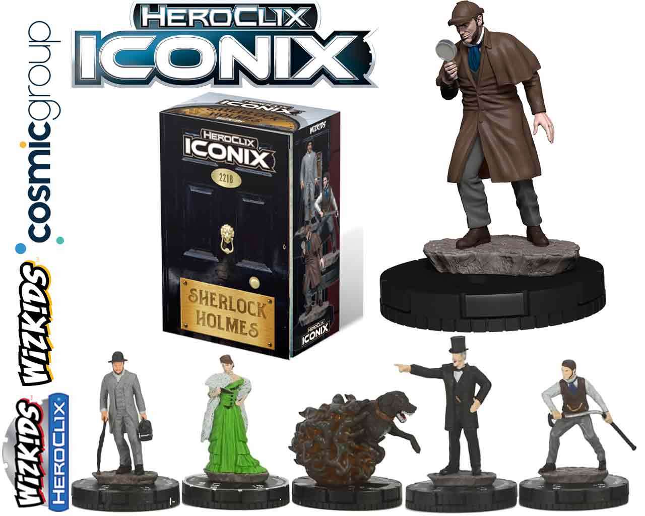 WizKids HeroClix Iconix: Sherlock Holmes wizkids