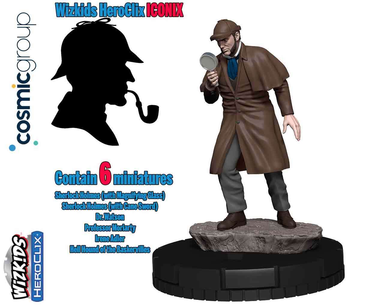 WizKids HeroClix Iconix: Sherlock Holmes wizkids