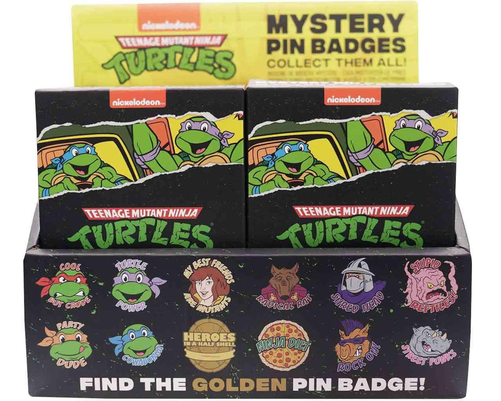 Teenage Mutant Ninja Turtles Mystery Pin Badge Display (12) - Robotto