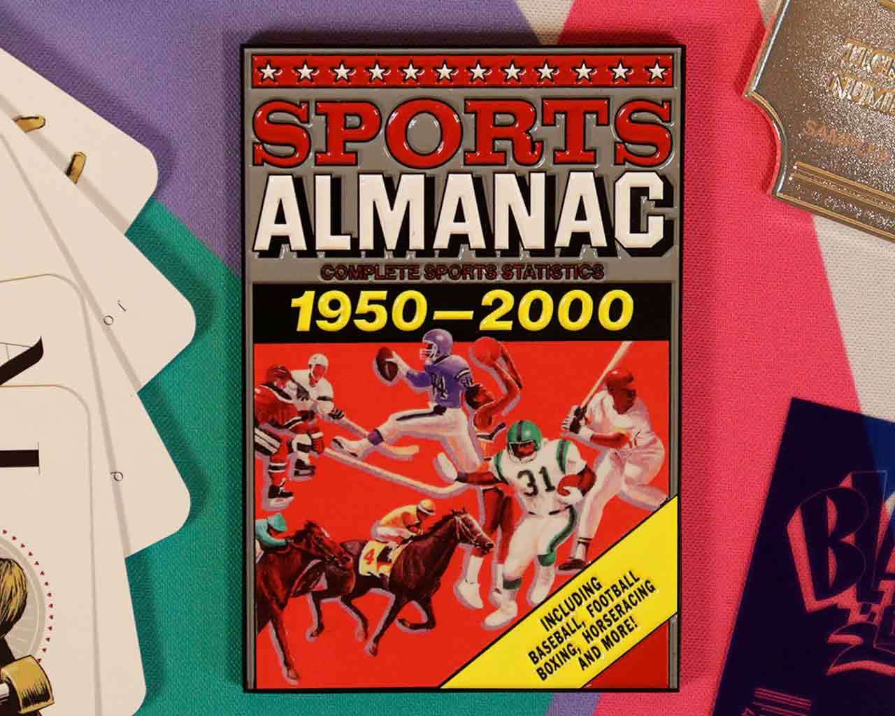 Tillbaka till Framtiden Limited Edition Sport Almanacka Ingot fanattik