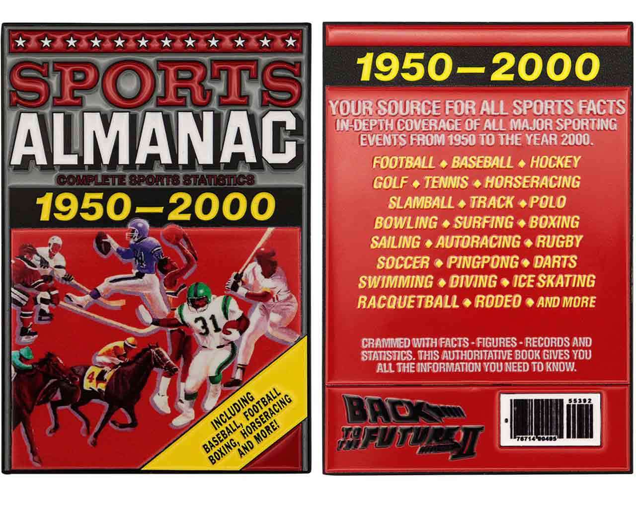 Tillbaka till Framtiden Limited Edition Sport Almanacka Ingot fanattik
