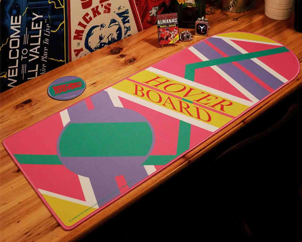 Back to the Future - Hoverboard XL Skrivbordsunderlägg och Coaster Set fanattik