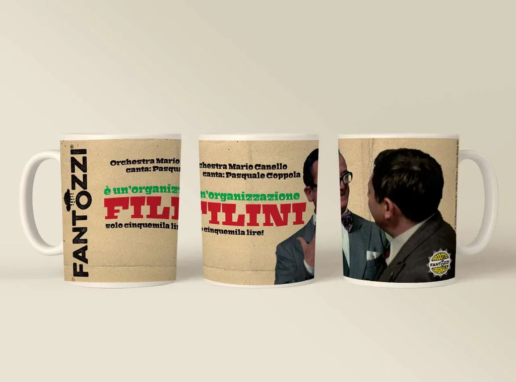 Fantozzi - Mug med Filini Design - Robotto
