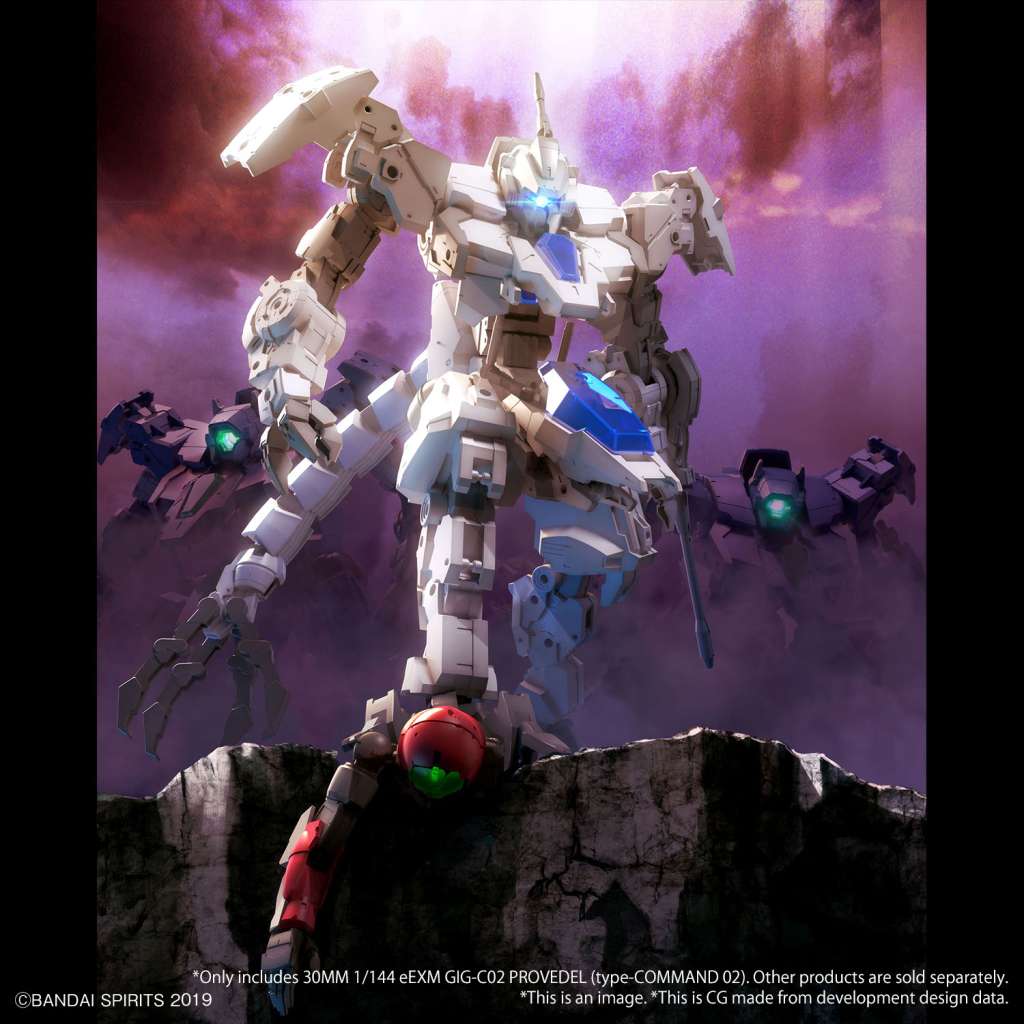 30mm EEXM GIG-C02 Provedel Command 02 1/144 bandai model kit gunpla