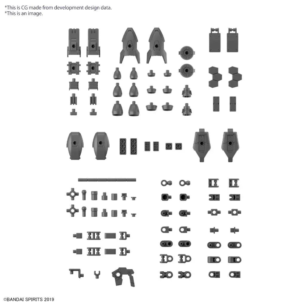 30mm Option Parts Set 15 Multi Vernier/Multi-Joint 1/144 - Robotto