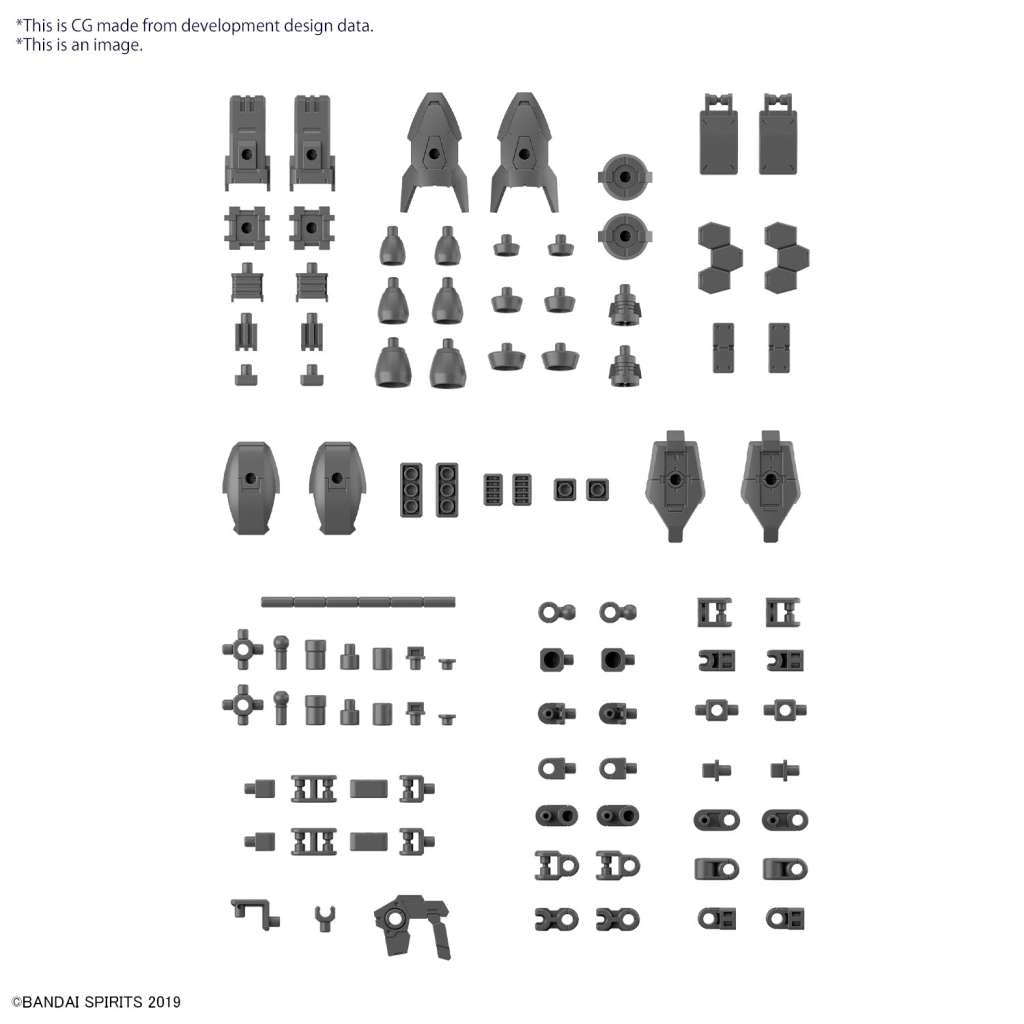30mm Option Parts Set 15 Multi Vernier/Multi-Joint 1/144 bandai model kit gunpla