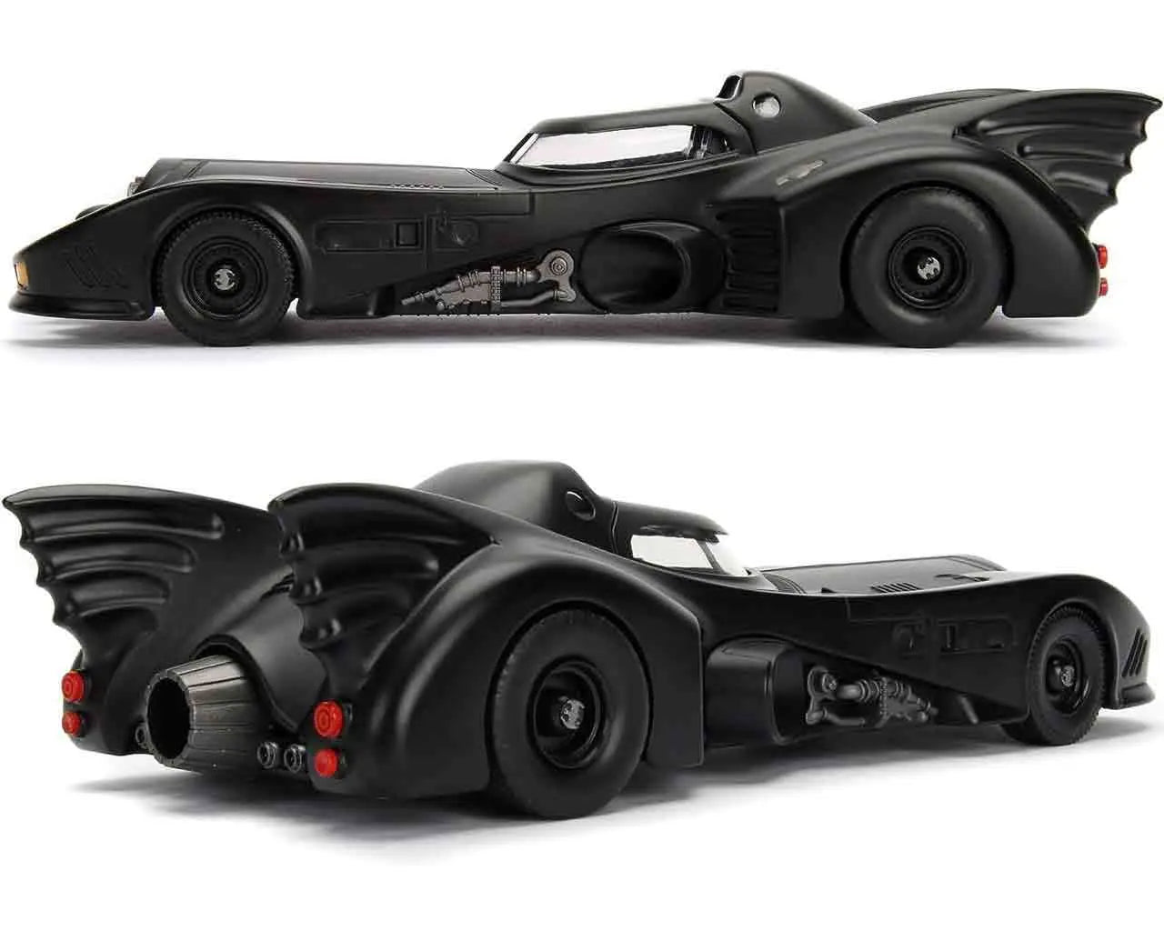 Batman 1989 Batmobil & Batman 1/24 Metallgjuten Modell