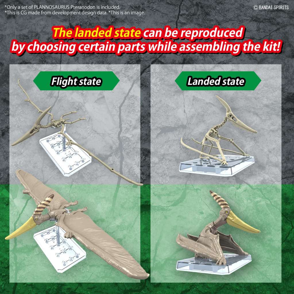 Plannosaurus Pteradon - Kreativ Planeringshjälp bandai model kit gunpla