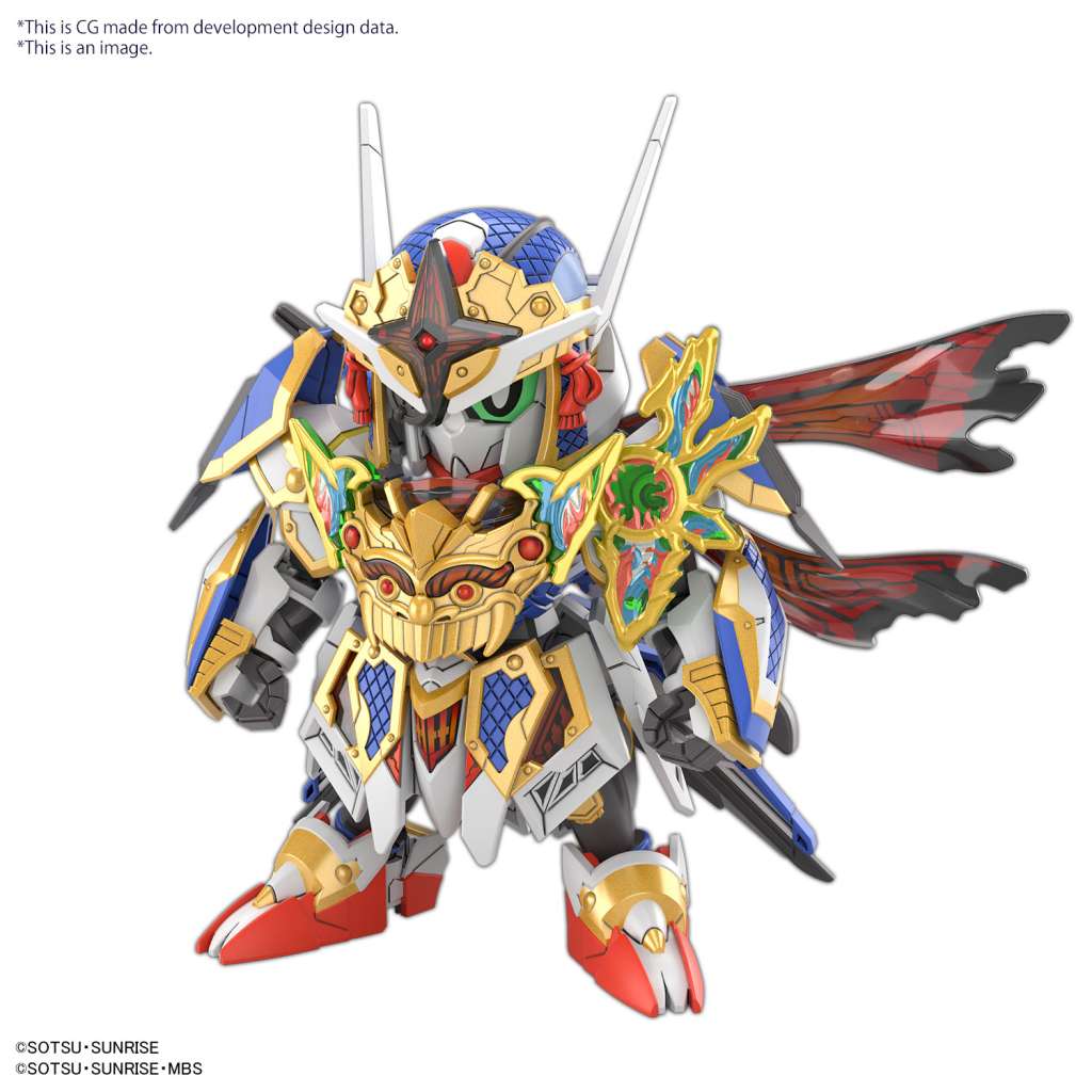 SDW Heroes Onmitsu Gundam Aerial - Byggsats och Figur bandai model kit gunpla