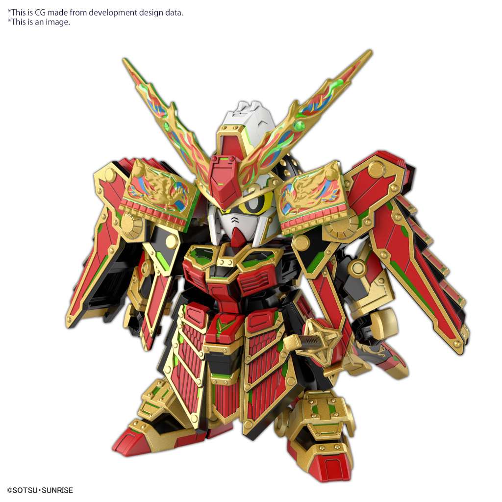 SDW Heroes Musha Gundam The 78th Byggsats bandai model kit gunpla