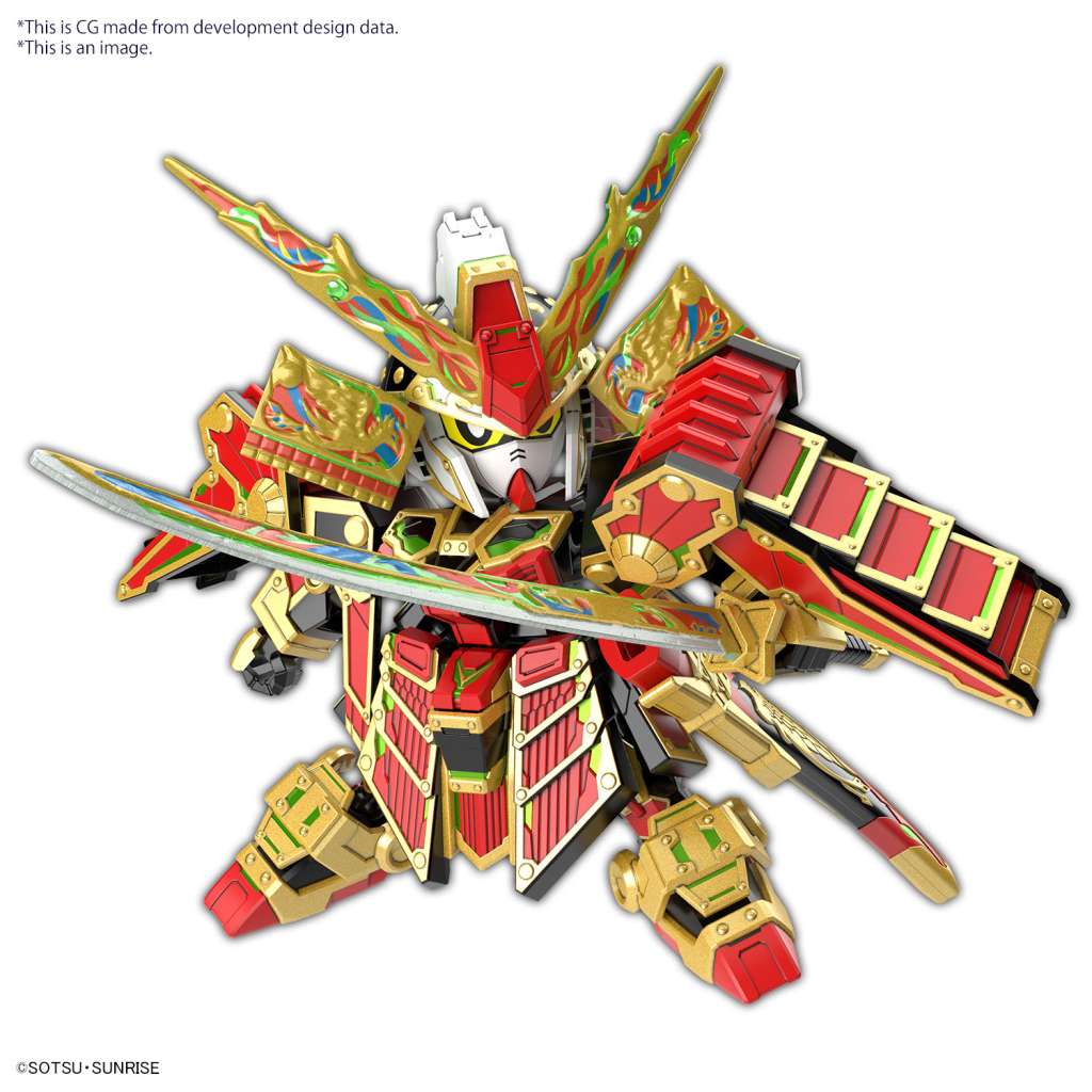 SDW Heroes Musha Gundam The 78th Byggsats bandai model kit gunpla
