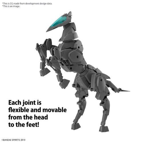 30mm Ex Arm Vehicle Horse Mecha Mörkgrå 1/144 - Robotto