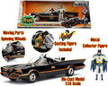 Batman 1966 - Batmobil med Batman & Robin - 1:24 Die-Cast Modell jada toys