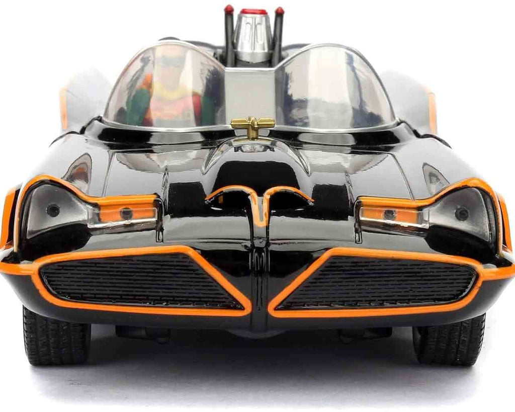 Batman 1966 - Batmobil med Batman & Robin - 1:24 Die-Cast Modell jada toys