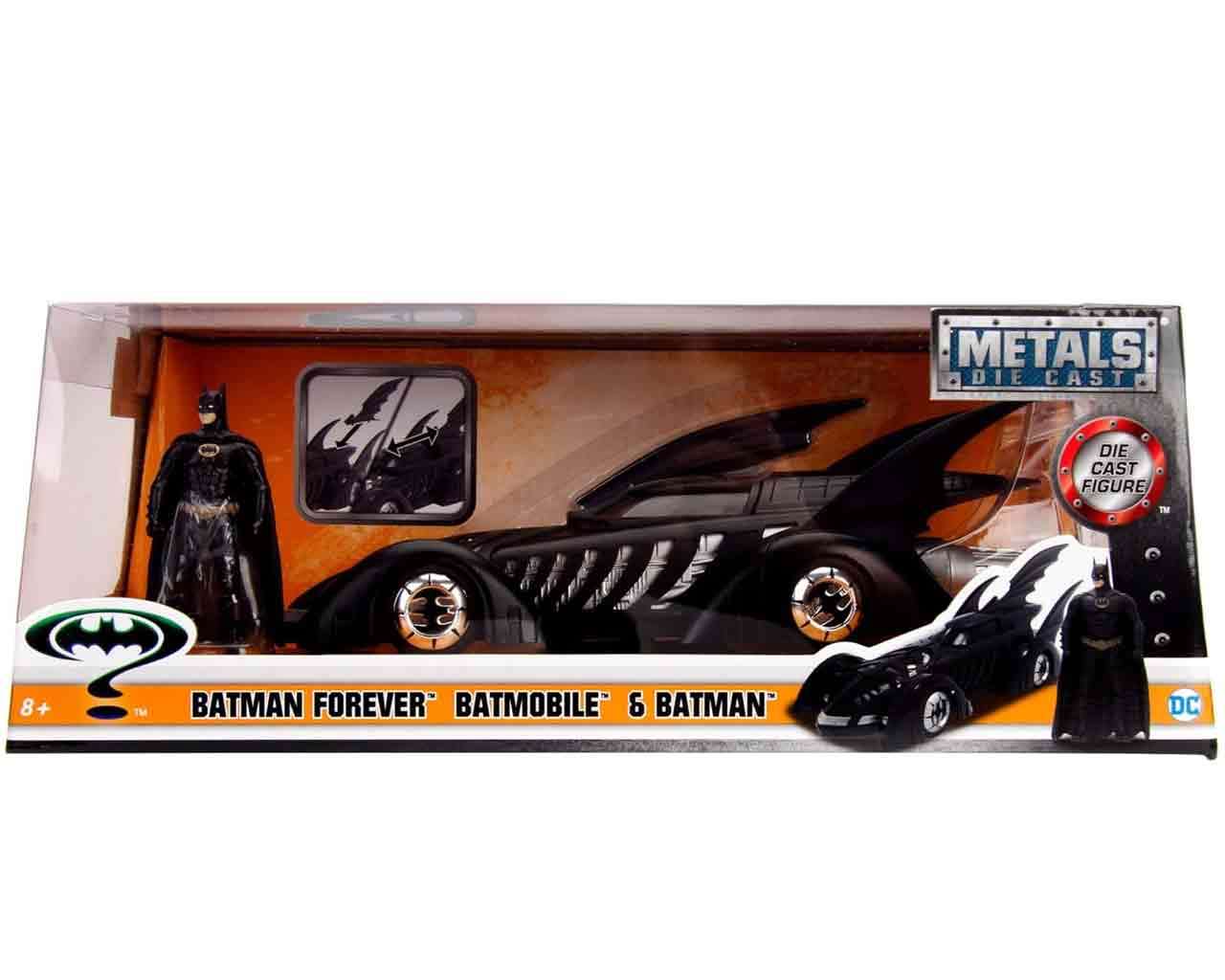Batman Forever - Batmobile med Batman - 1:24 Die-Cast Modell jada toys