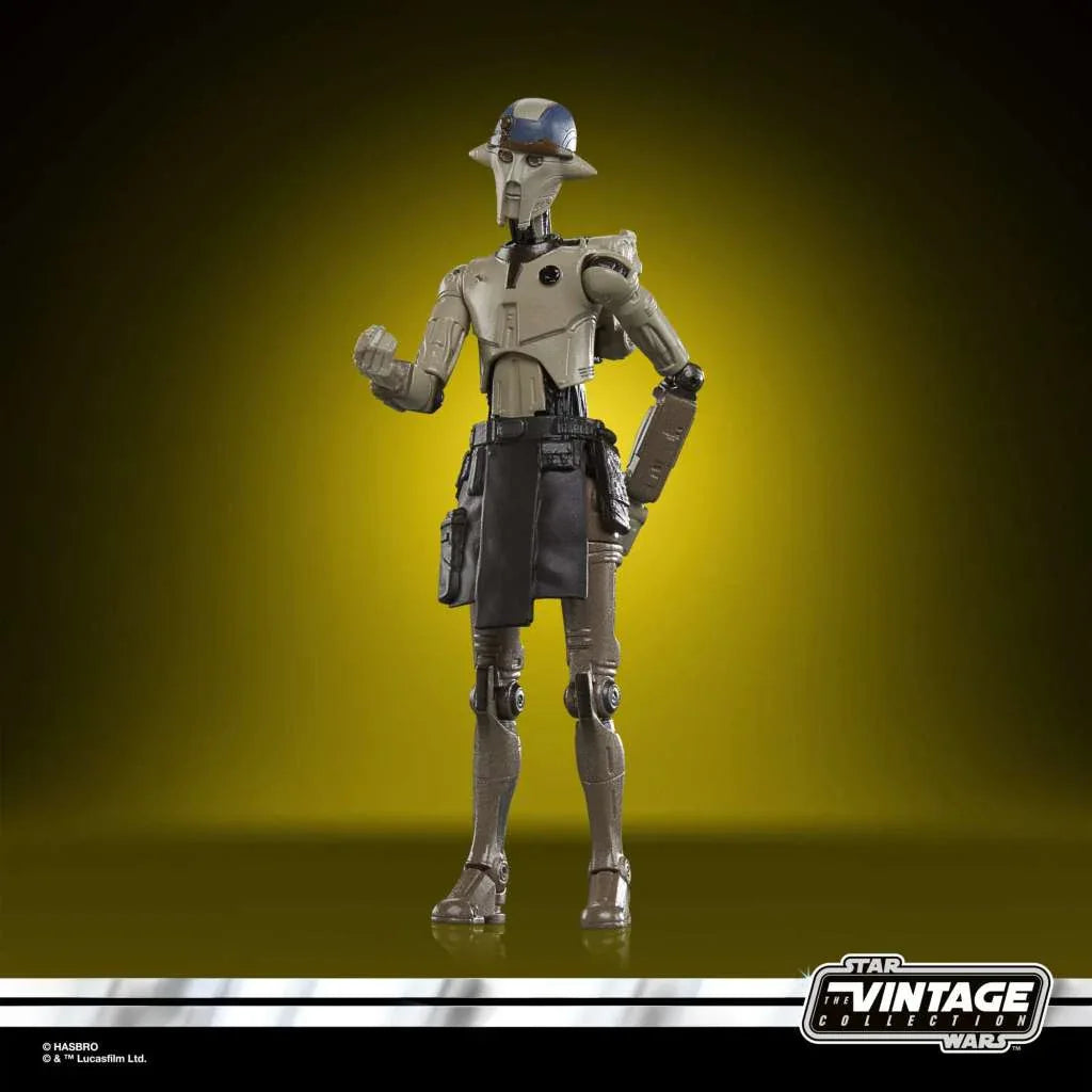Star Wars Vintage Ashoka Professor Huyang Actionfigur - Robotto