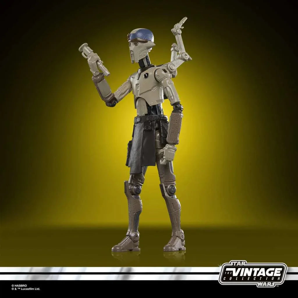 Star Wars Vintage Ashoka Professor Huyang Actionfigur - Robotto