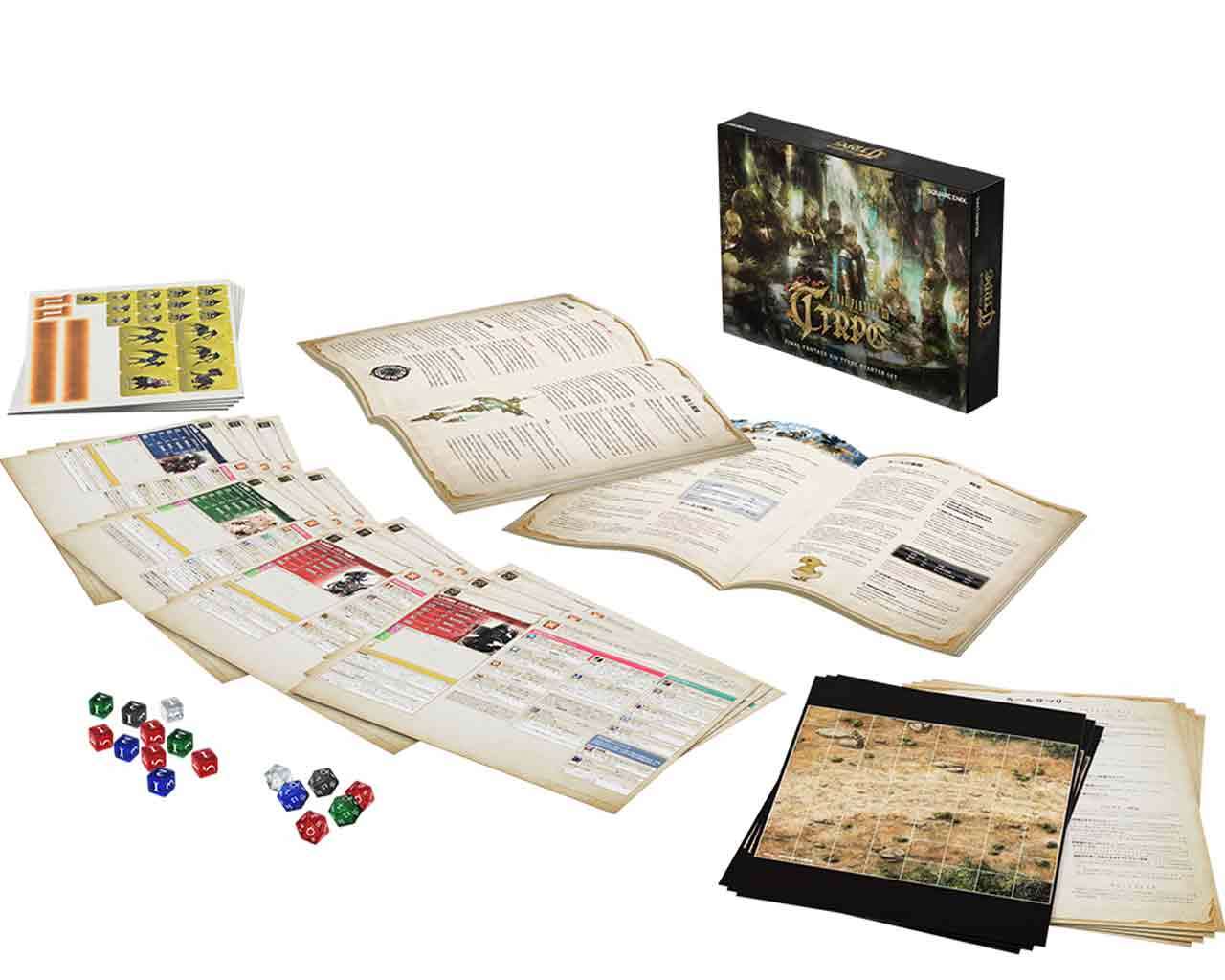 Final Fantasy XIV Tabletop RPG Starter Set square enix