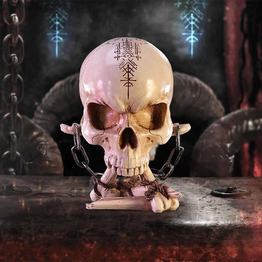 The reckoning skull ornament