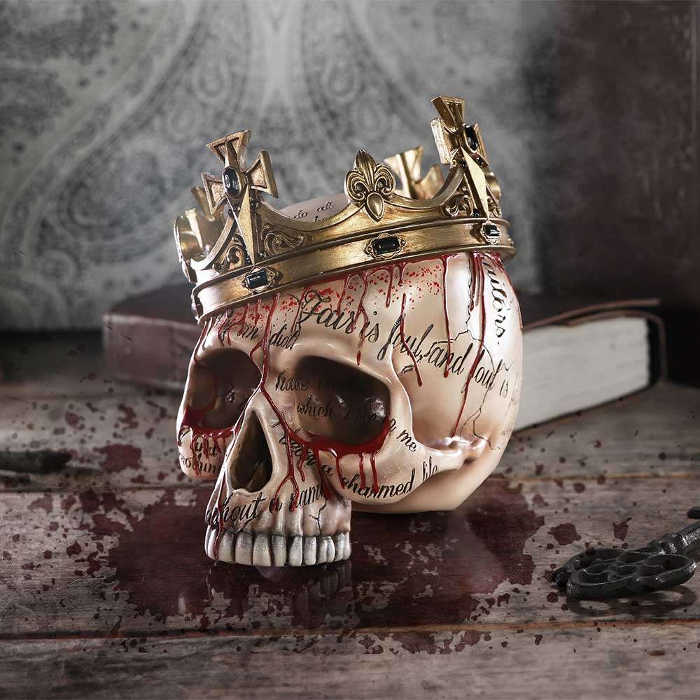 Macbeth Skull – Elegant och Mörk Konst nemesis now