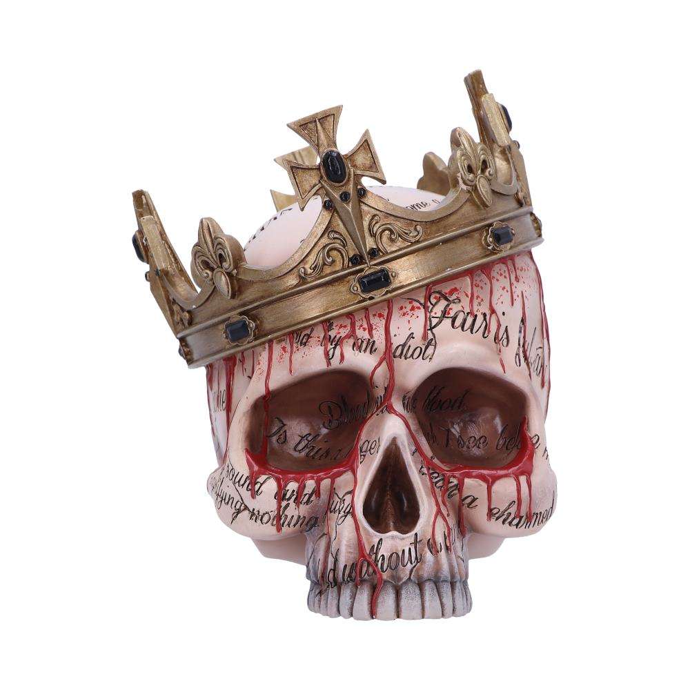 Macbeth Skull – Elegant och Mörk Konst nemesis now