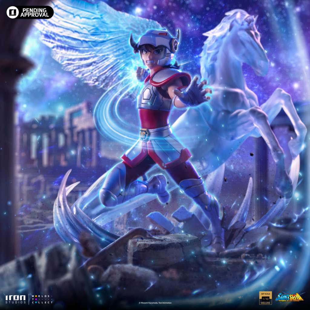 Saint Seiya Pegasus Deluxe 1/10 Staty iron studios