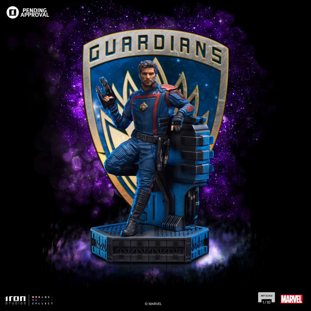 Guardians of the Galaxy 3 Star-Lord 1/10 Statue iron studios