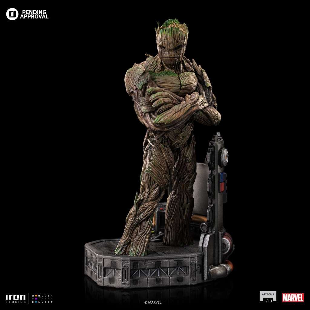 Guardians of the Galaxy 3 Groot 1/10 Staty iron studios