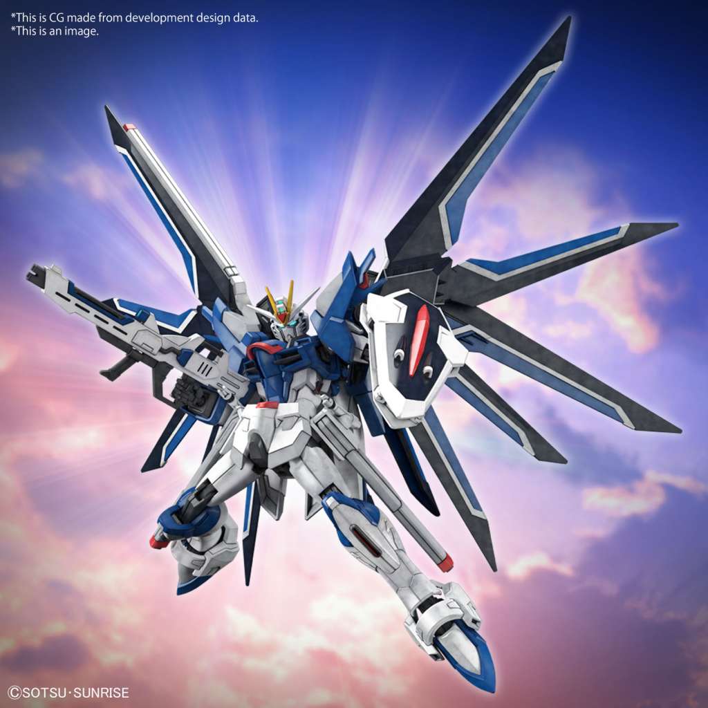 HG Gundam Rising Freedom 1/144 - Modellbyggsats bandai model kit gunpla