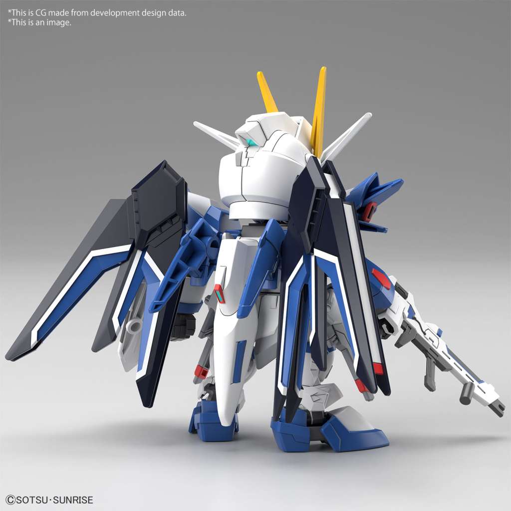 SD Gundam EX ST Gundam Rising Freedom – Samlarfigur bandai model kit gunpla