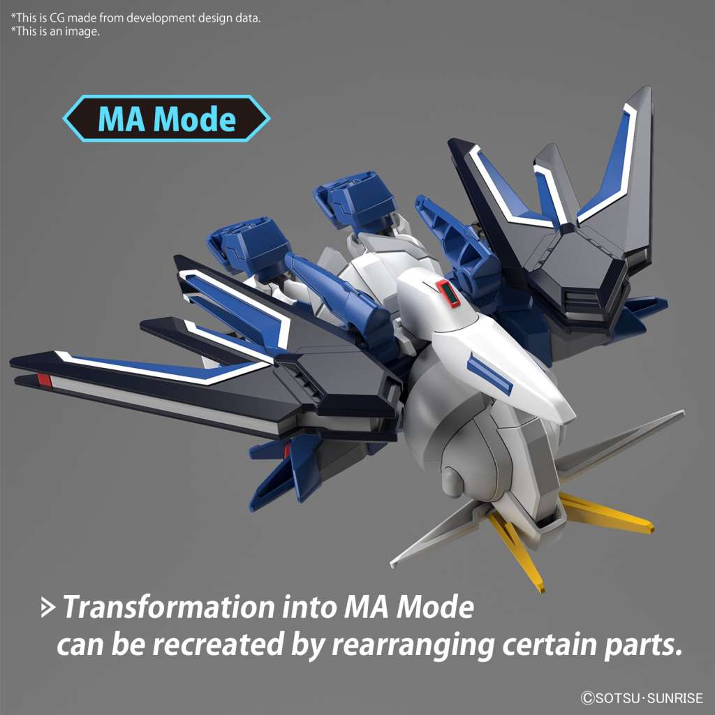 SD Gundam EX ST Gundam Rising Freedom – Samlarfigur bandai model kit gunpla